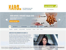 Tablet Screenshot of karo-ev.de